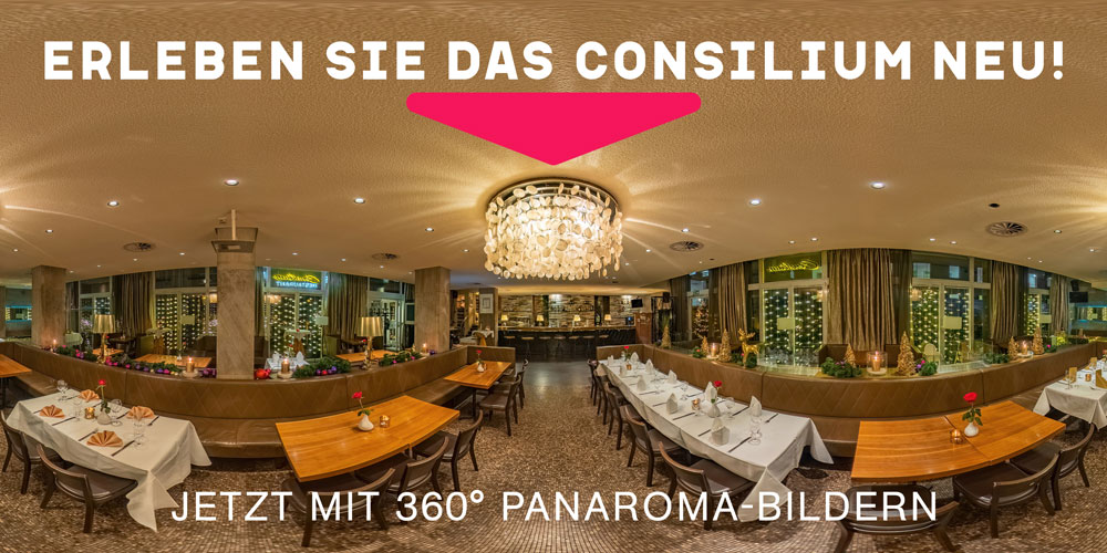 360°-Bilder vom Consilium Event-Restaurant